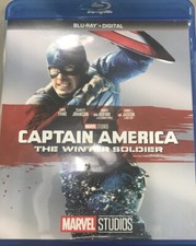 Captain America: The Winter Soldier BLU-RAY DISC FAST SHIP  LIKE NEW