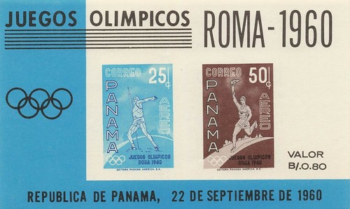 Panama C237a Olympics Souvenir Sheet MH