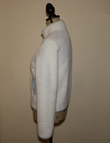 Abercrombie Kids White Zip Up Size 11/12 - Picture 3 of 6