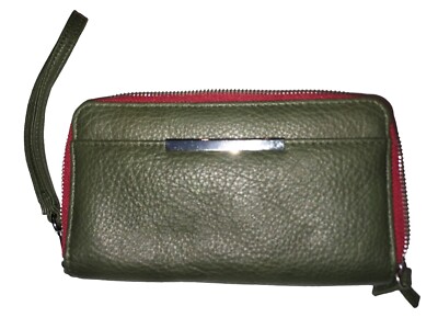 Ladies Double Ziparound WALLET/ Wristlet, RFID, MSRP $45
