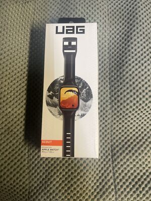 UAG SCOUT APPLE WATCH STRAPS BLACK