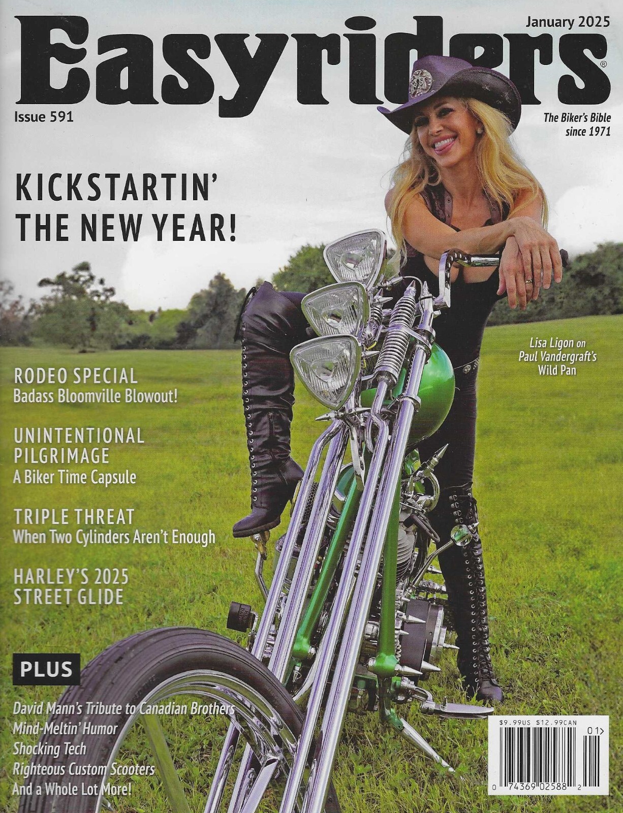 Revista Easyriders 2024 Easyriders Magazine Subscription