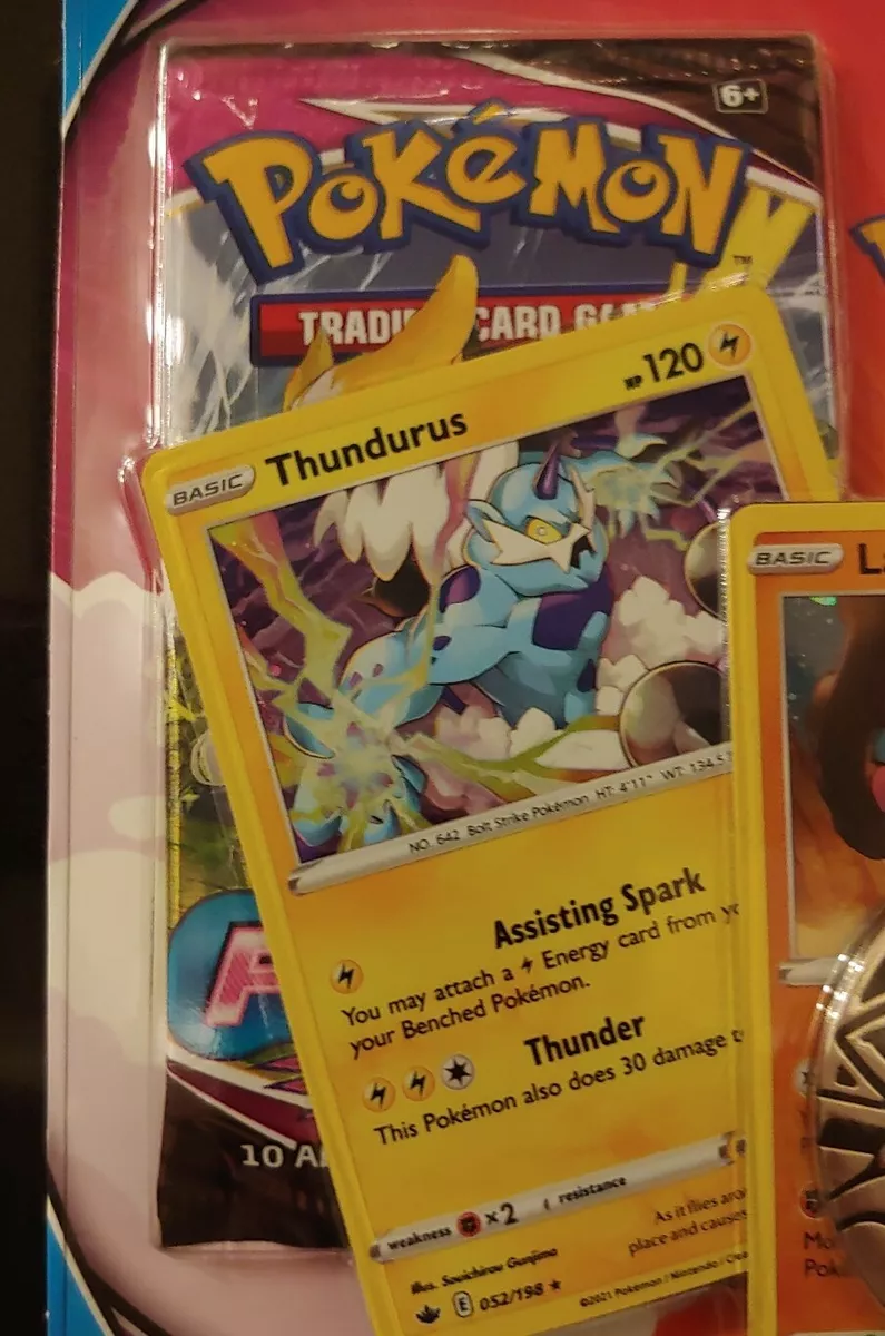 Pokémon TCG: Tornadus, Thundurus & Landorus Cards with 2 Booster