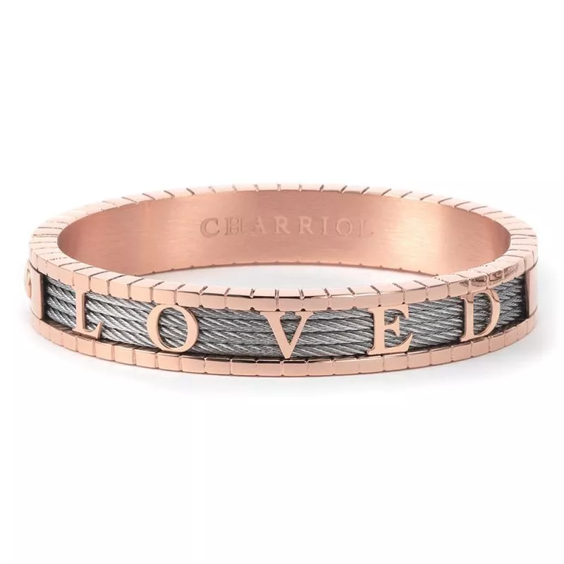 Charriol love best sale bangle