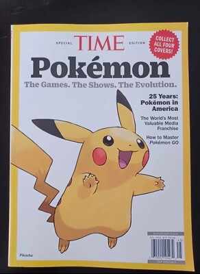 TIME Special Edition 2024 Magazine Pokemon Collector Cover Pikachu eBay