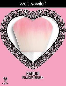 WET N WILD KABUKI BRUSH PINK WHITE LIMITED EDITION QUEEN OF MY HEART NIB - Bild 1 von 4