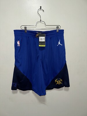 Denver Nuggets Jordan Brand Youth 2019/20 Swingman Performance Shorts Size  XXL
