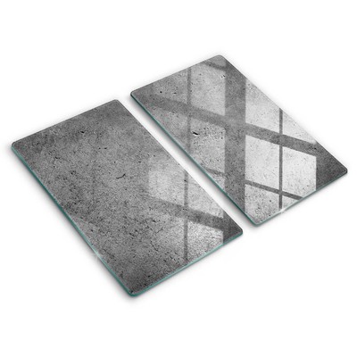 Schneidebrett mit Gummifüßen Spritzschutz Küche 2x30x52 Concrete Stone Texture