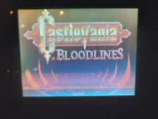 Castlevania: Bloodlines (Sega Genesis, 1994)-NO MANUAL/TESTED