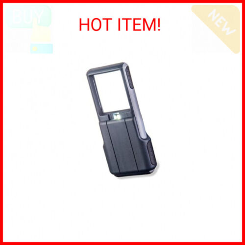 3x Power LED Lighted Slide Out Magnifier with Protective Sleeve