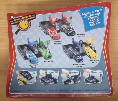 Disney Pixar Cars - World of Cars Race-O-Rama Pit Row Race-Off MOOD SPRINGS - #33 - Imagen 7 de 11
