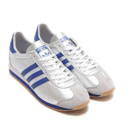 Size 11.5 - adidas Country OG Matte Silver Bright Blue for