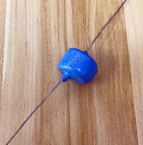 1Pc 50KV 102 222 251K High-Voltage Ceramic Axial Capacitor 251/1000/2200PF - Picture 3 of 4