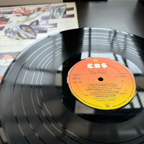 THE WALL - PINK FLOYD RARE COPY COLOMBIA LATIN PRESS EX CONDIT GATEFOLD “C2L-12” - Picture 6 of 8