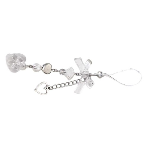 Elegant Keychain Delicate Bowknot Phone Charm Keyring Accessory - Zdjęcie 6 z 8