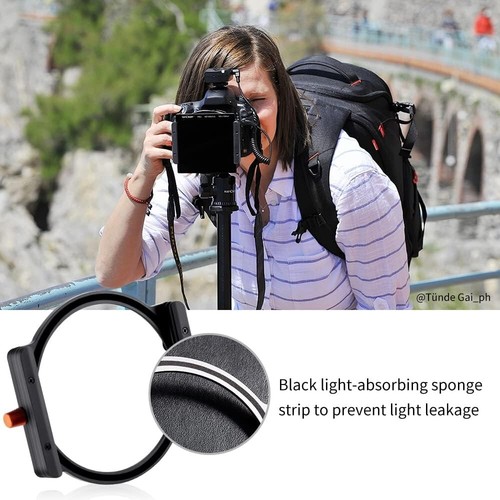 K&F Concept ND1000 Filter + GND8 Filter 100mm Square Filter Support System - Picture 10 of 12