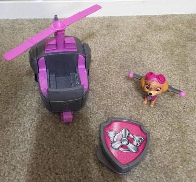 NEW nickelodeon Paw Patrol SKYE/'S HIGH FLYIN/' COPTER Skye Propeller Spins