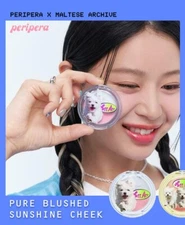 PERIPERA x MALTESE ARCHIVE Pure Blushed Sunshine Cheek, 2 COLORS, US Seller