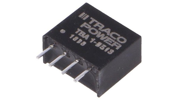 Przetwornica Dc/Dc, 1W, Uwej: 4,5...5,5VDC, Uwyj: 15VDC, Iwyj: 65Ma TBA 1-0513 T-image
