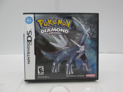 Nintendo DS Pokemon Versione Diamante solo custodia e manuale NO GIOCO OEM