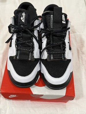 Nike Air Dunk Jumbo Reverse Panda Black/White Low Top Sneakers DV0821-002