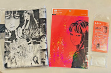 Junji Ito Tomie Memory Hobonichi Planner Cover A5 Red Underlay Clear Stamp 3pcs