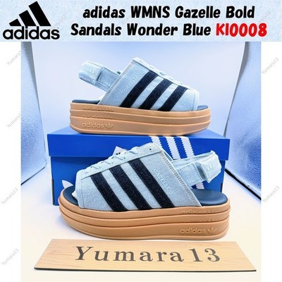 Adidas WMNS Gazelle Bold Sandalen Wonder Blue KI0008 Damen Gr.