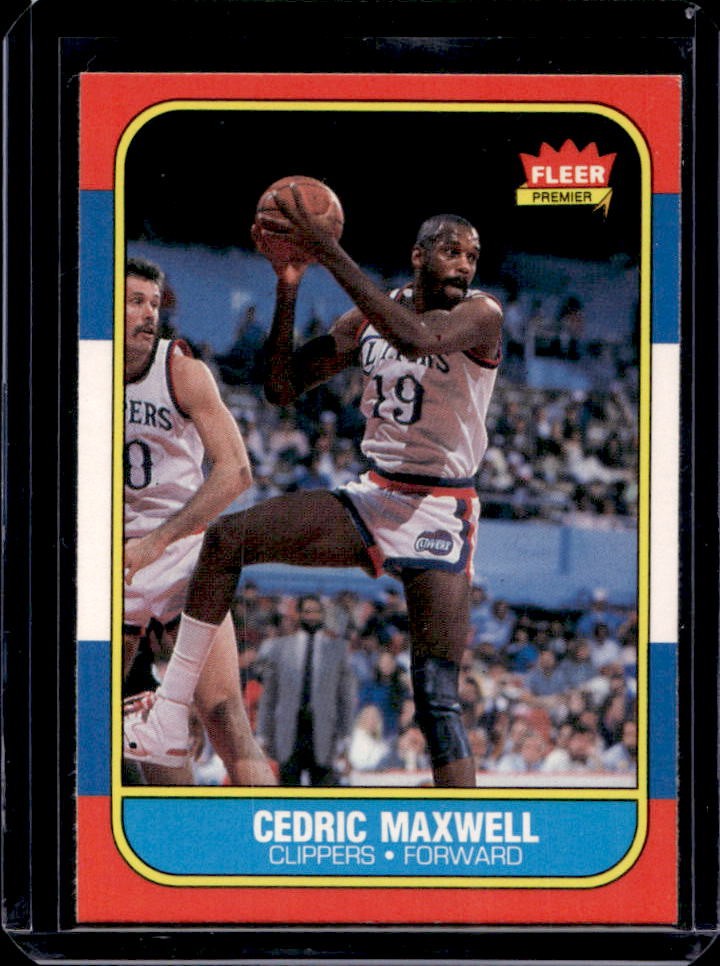 1986-87 Fleer Cedric Maxwell #70 Clippers