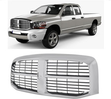 Front Grille Assembly Compatible with Dodge Ram 1500 Grill 2006-2008 / Ram 2500