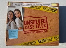 Unsolved Case Files – Avery Gardner Mystery Game by Pressman (Damage Box)