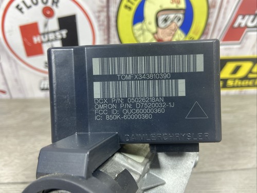 2007-2012 DODGE CALIBER IGNITION SWITCH LOCK W/KEY & IMMOBILIZER OEM 05026218AN - Picture 2 of 9
