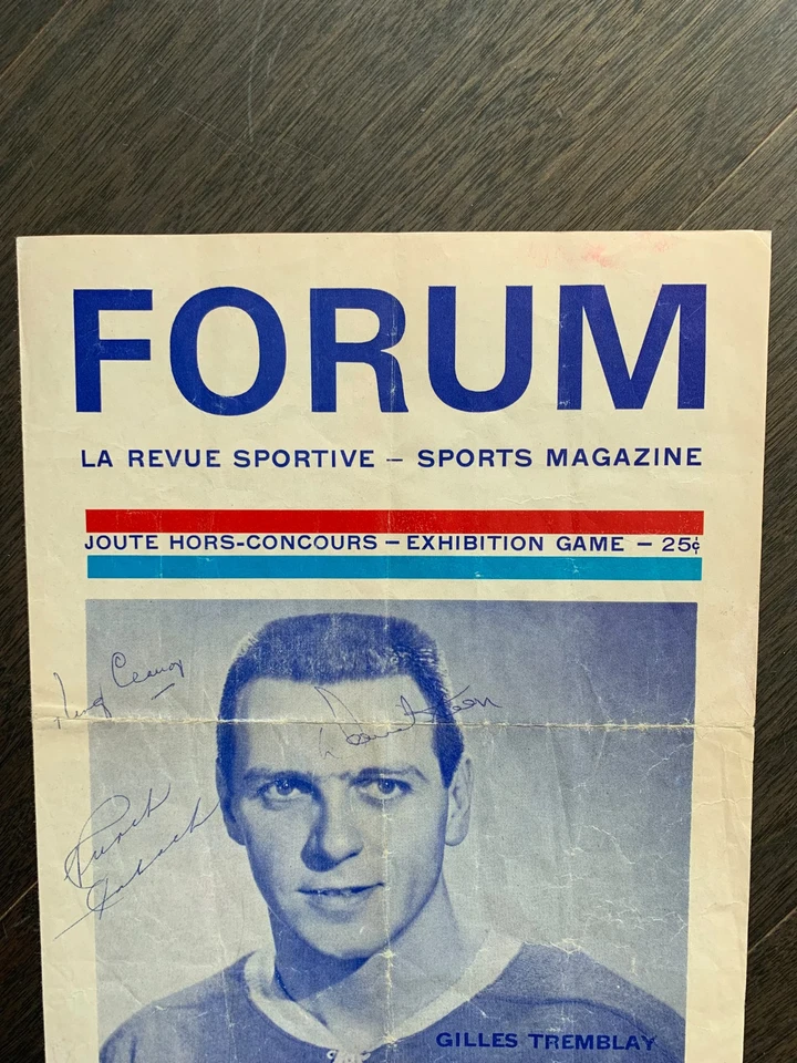 Punch Imlach, Dave Keon, King Clancy Autograph Beckett COA Toronto Maple Leafs - Image 4 of 4