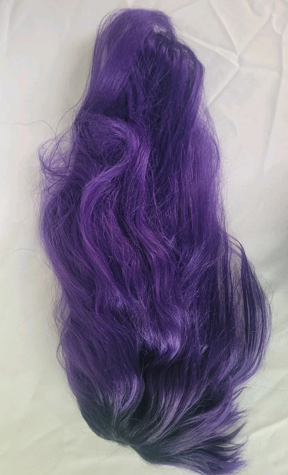 Born Free Synthetic Hair Wig Purple with Black Roots Front Lace - Image 3 of 4