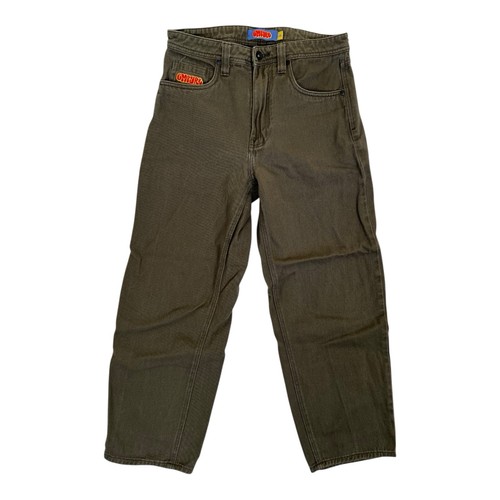 Empyre grüne Hose Gr. 28 Relax Baggy locker gerade Skater 90er Y2K Retro