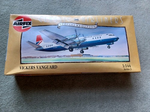Airfix Classic Airliners Vickers Vanguard Modellbausatz im Maßstab 1:144