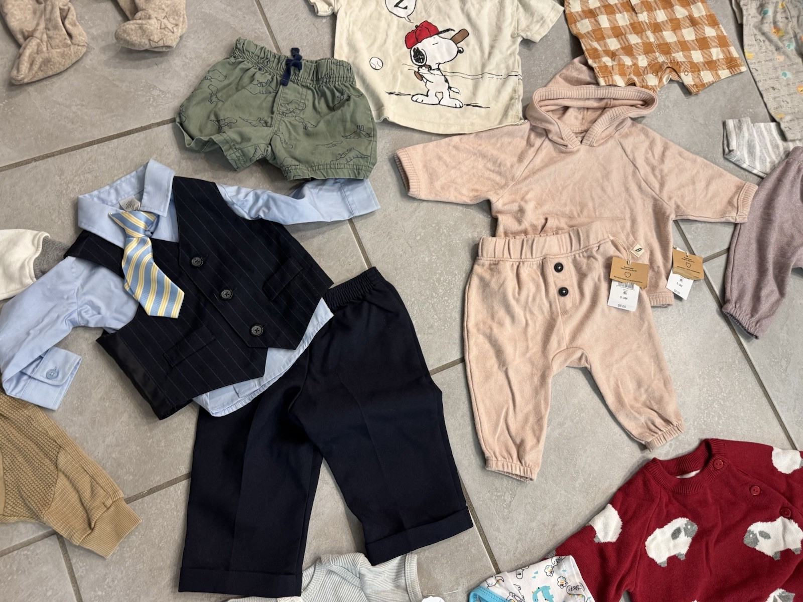 Lot/50 Baby Boy 0-33-6MClothes Polo Ralph Lauren, Zara,Adidas, CalvinK+(21 New) image 10