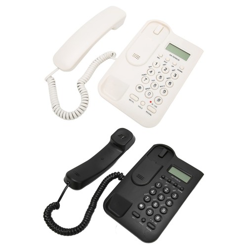 Biurko Telefon Identyfikator Uchwyt ścienny Minimalistyczny przewodowy telefon domowy do domu hotelu CB - Zdjęcie 8 z 28