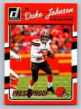 2016 Donruss Red Press Proof Duke Johnson 69