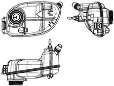 EXPANSION TANK, COOLANT CRT 65 000S