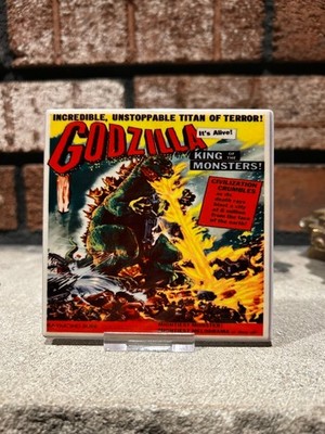 Godzilla King Of The Monsters Ceramic Shelf Sitter New Handmade IN USA Kaiju