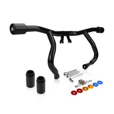 2014-2026 Engine Guard Flat Out Crash Bar compatible with Harley Davidson Tou...