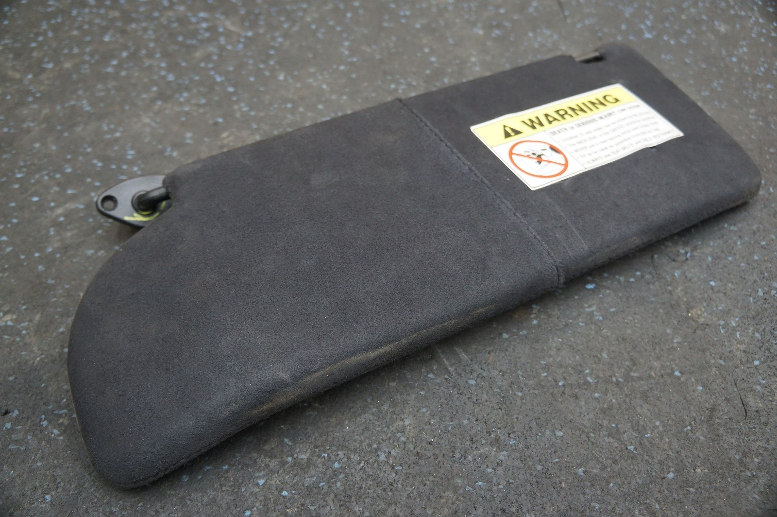 Left Driver Side Sun Visor Black 637545 OEM Ferrari 456 M GT GTA 1998-03