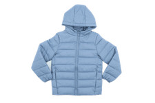 Marks & Spencer Boys Jacket Light Steel Blue Puffer Stormwear New