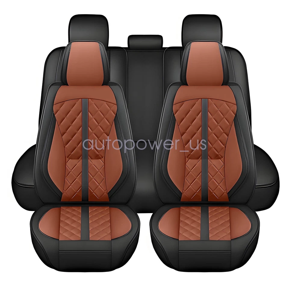 Juego completo de 5 asientos delanteros y traseros de cuero PU para Mercedes-Benz Foto 3 de 4