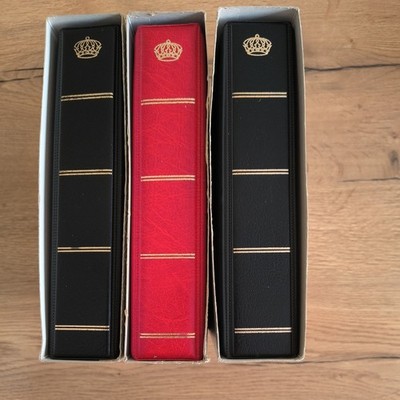 3 Kronen Ringbinder  für ETB/Ersttagsblätter sehr guter gebrauchter Zustand