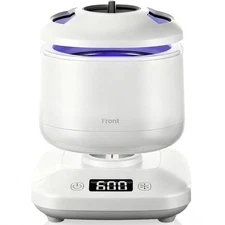 Retainer Cleaner Machine, Detachable Ultrasonic Dental Cleaner Pod for Jewelry