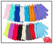 15 Pairs Exfoliating Spa Bath Glove Shower Soap Clean Hygiene Body Scrub Massage