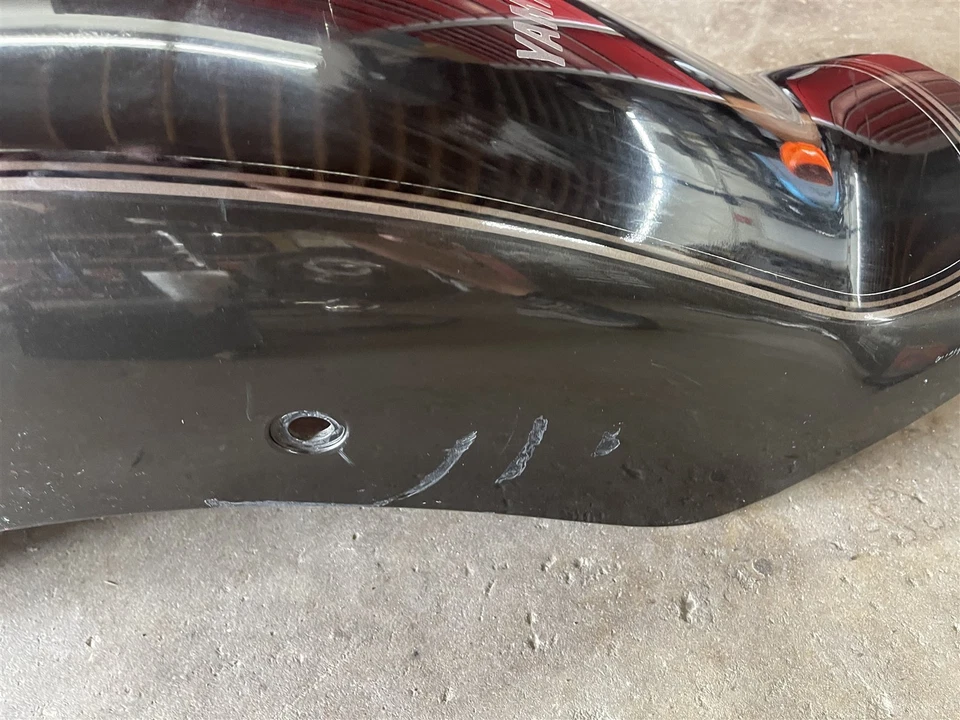Guardabarros trasero Yamaha V-Star 1100 Classic XVS1100 03 04 2003 2004 OEM Foto 2 de 4
