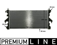 MAHLE CR 887 000P Kühler, Motorkühlung für CITROËN  passend für FIAT