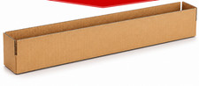 25 Boxes 20"x4"x4" Long Corrugated Shipping Boxes ECT-32 Kraft Packing Cartons